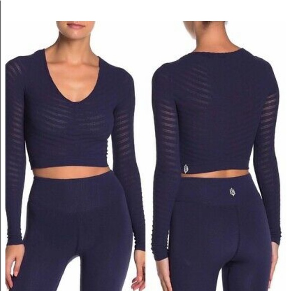 NWT Free People Movement Gone Adrift Long Sleeve Top - Picture 4 of 4